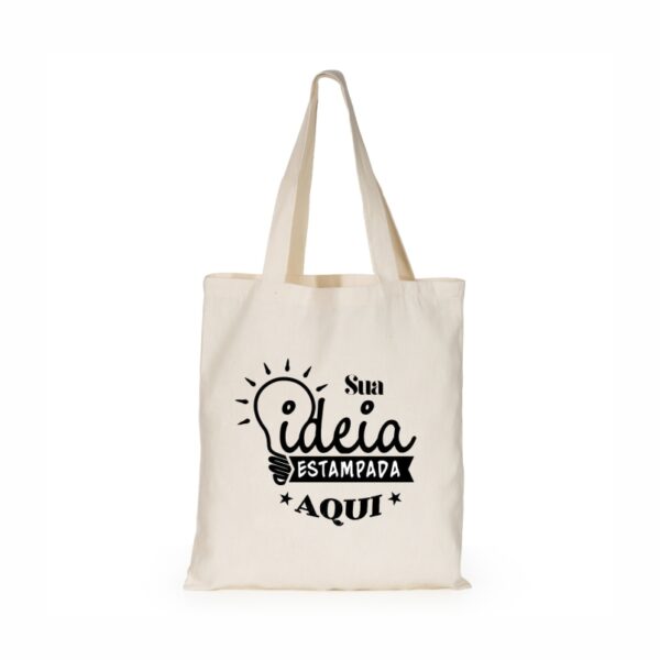 Ecobag de Algodão Personalizada 37,5x30,5cm
